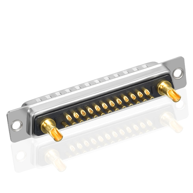 Combi D-Sub 27W2 D Type High Current Connector