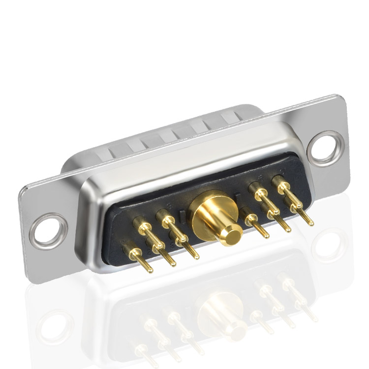 Combo D-Sub 11W1 High Current Connector